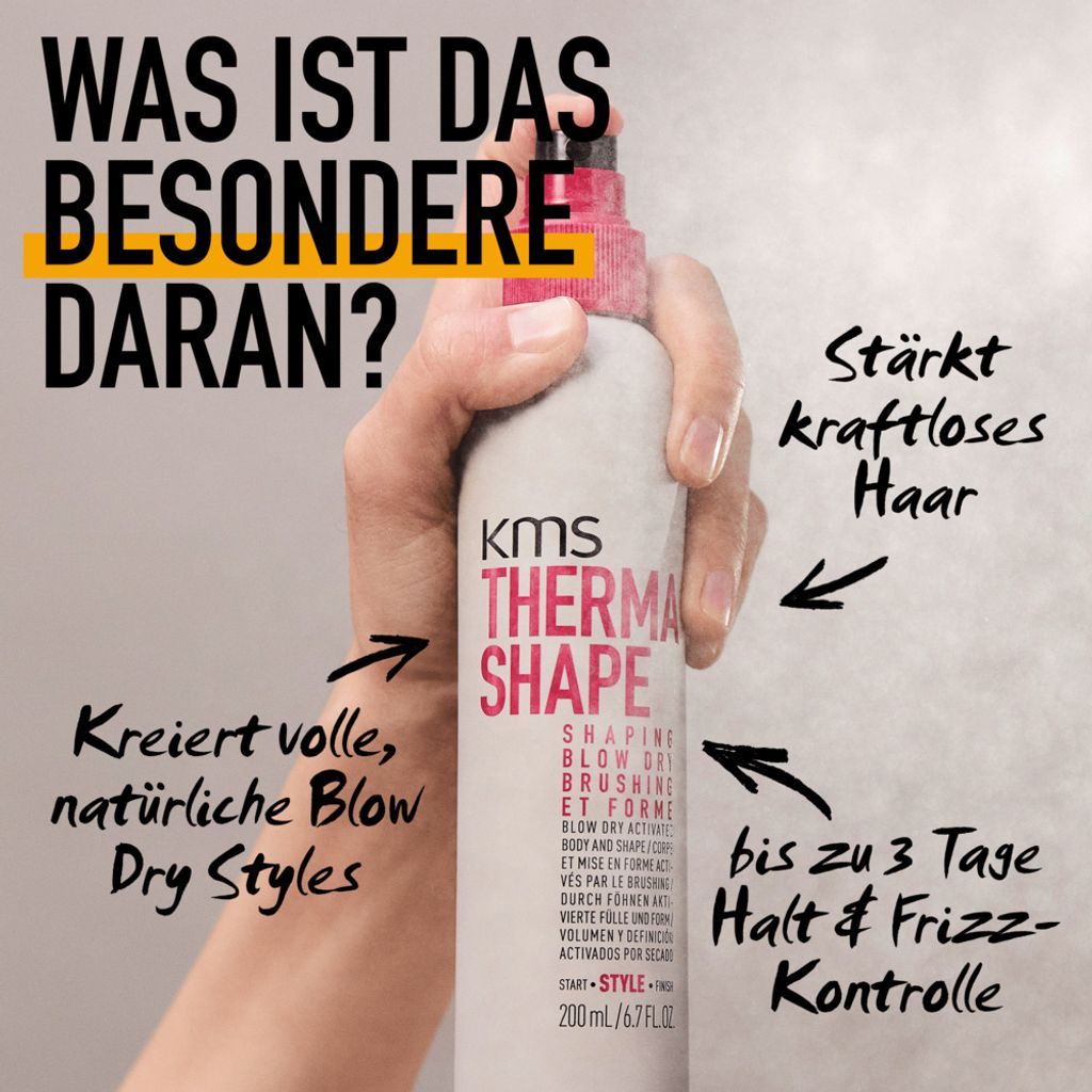 KMS Thermashape Shaping Blow Dry 200 ml Produktbild 5