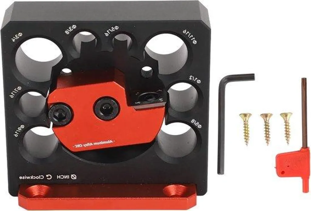 Kit d'outils auxiliaires réglables pour barres rondes en bois massif