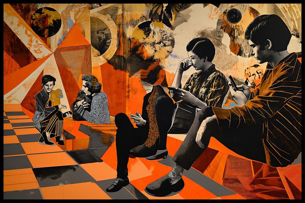 Plakat 86,4x56,8cm Raum für Dialog