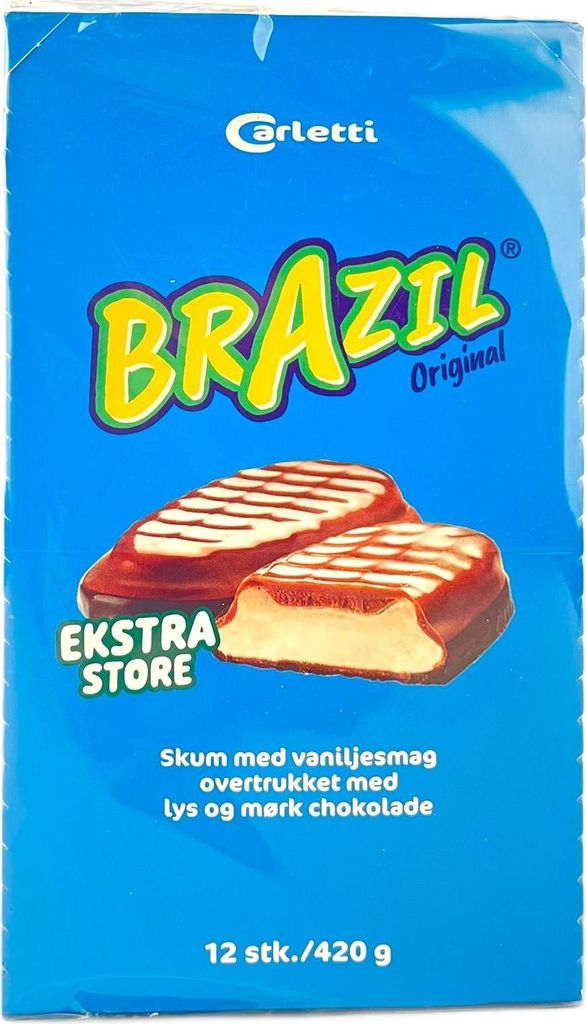 Carletti Brazil Marshmallow-Schokolade 12 Stk. 420g Produktbild 