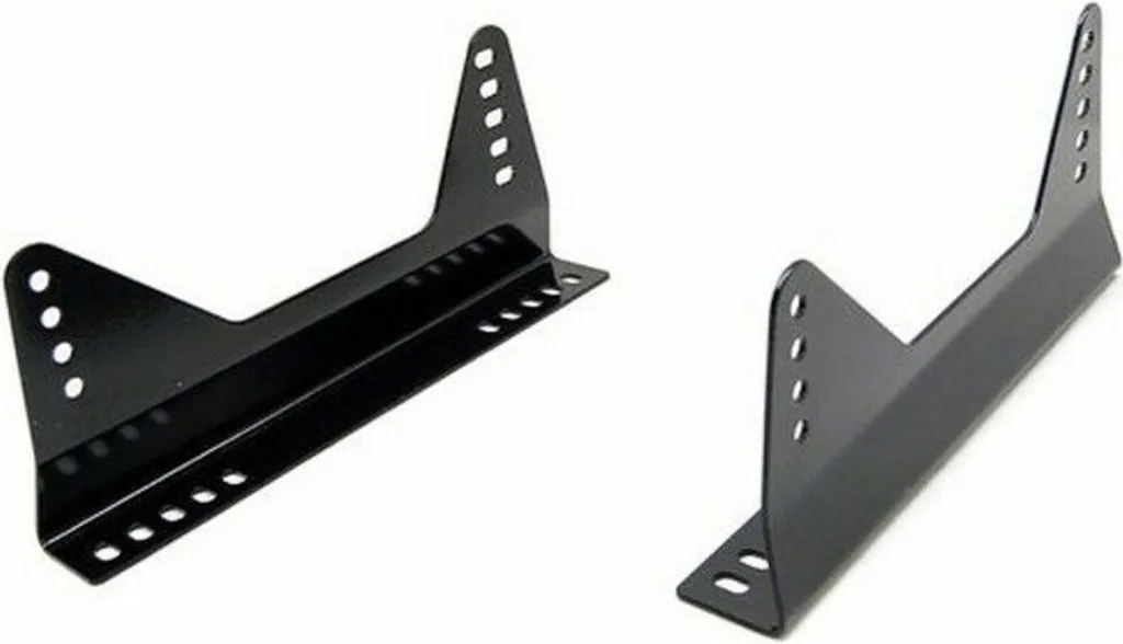 Sparco 004901NR Staffe Sedile Racing Nere | Sicurezza FIA Garantita - 1