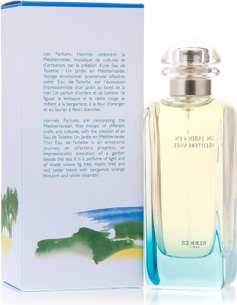 Hermes Un Jardin En Mediterranee Eau De Toilette 100ml Immagine del prodotto 