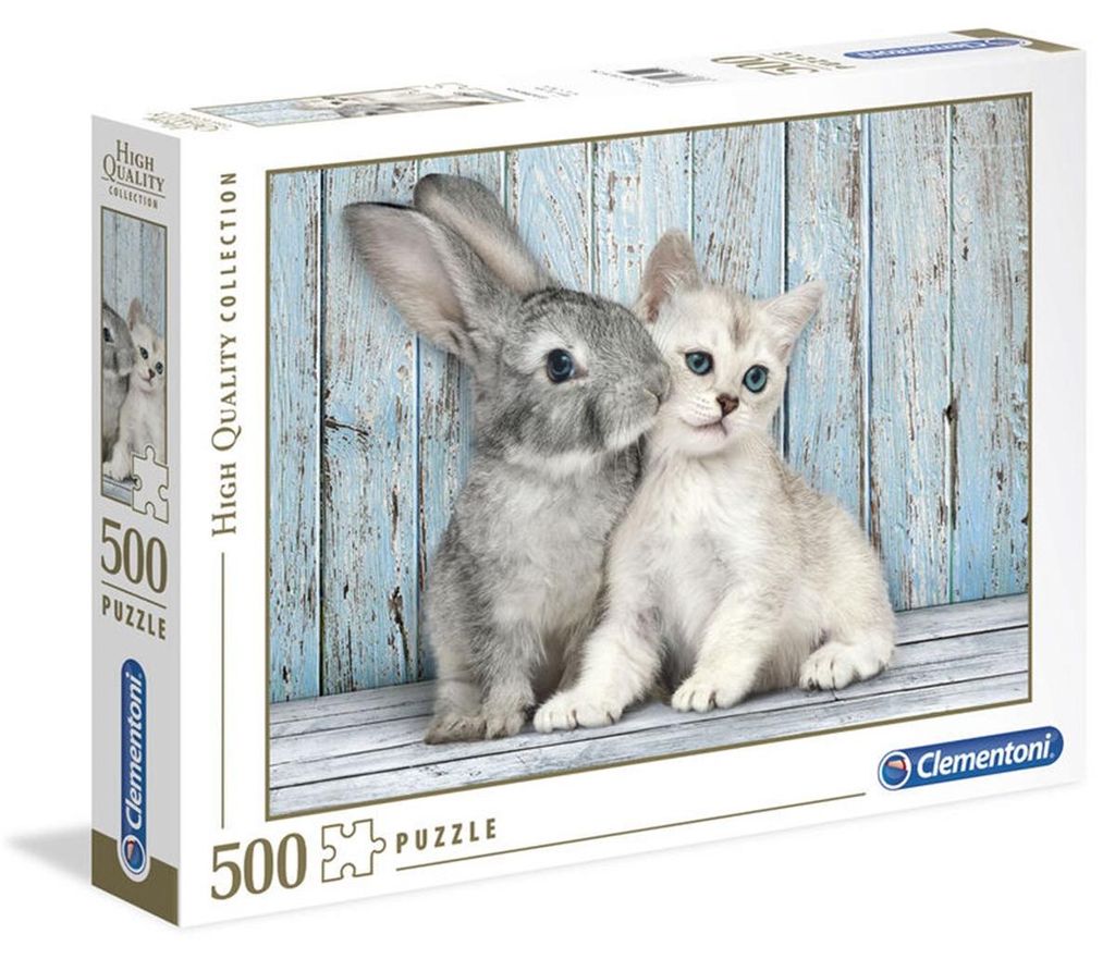 Clementoni 35004, 500 szt., Animals, 14 lat(a) Zdjęcie produktu 