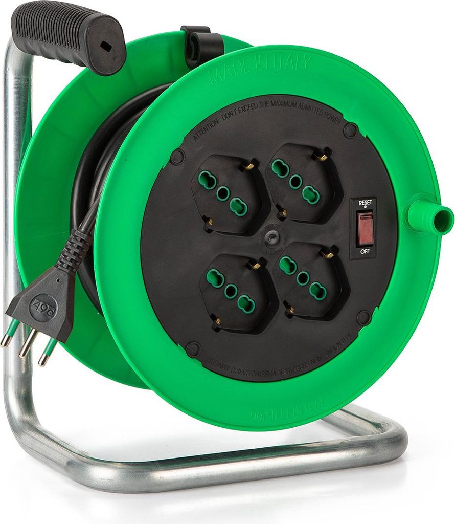 FANTON 146106 Kabelhaspel 4 AC-Ausgänge 15 m