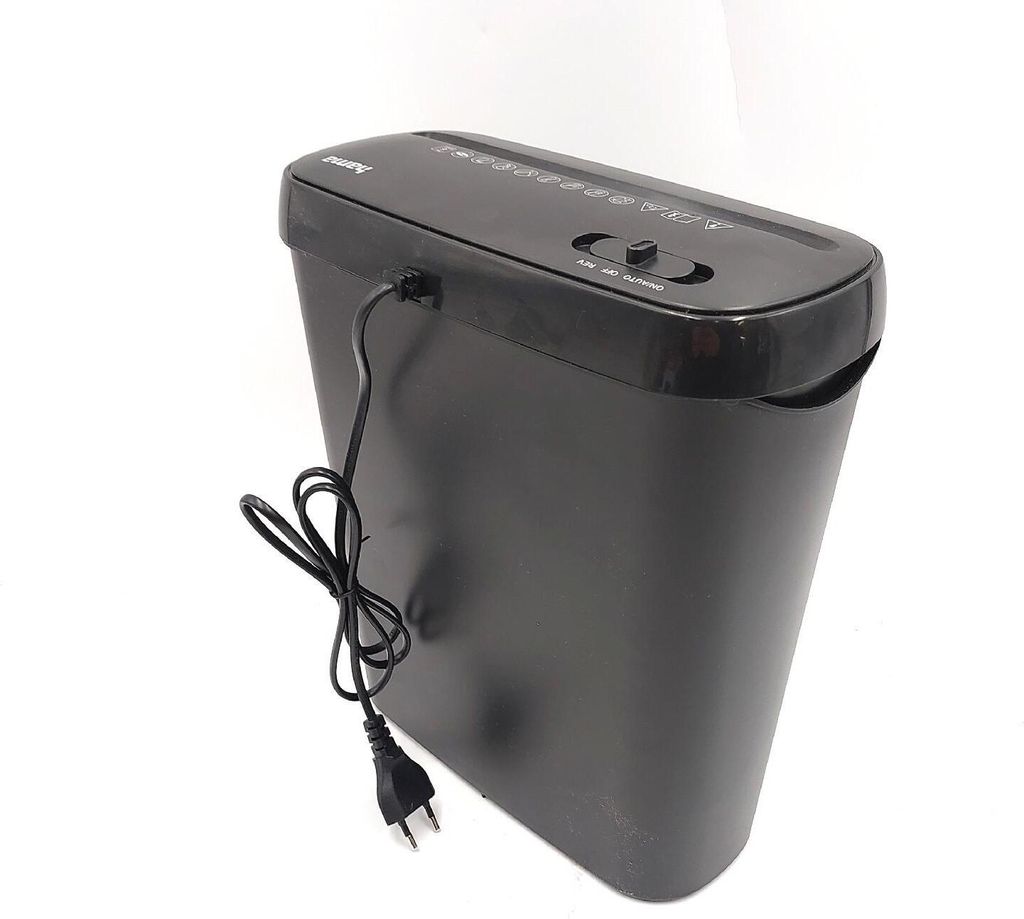 hama Basic S6 Aktenvernichter mit Streifenschnitt P-2, 6 Produktbild 22