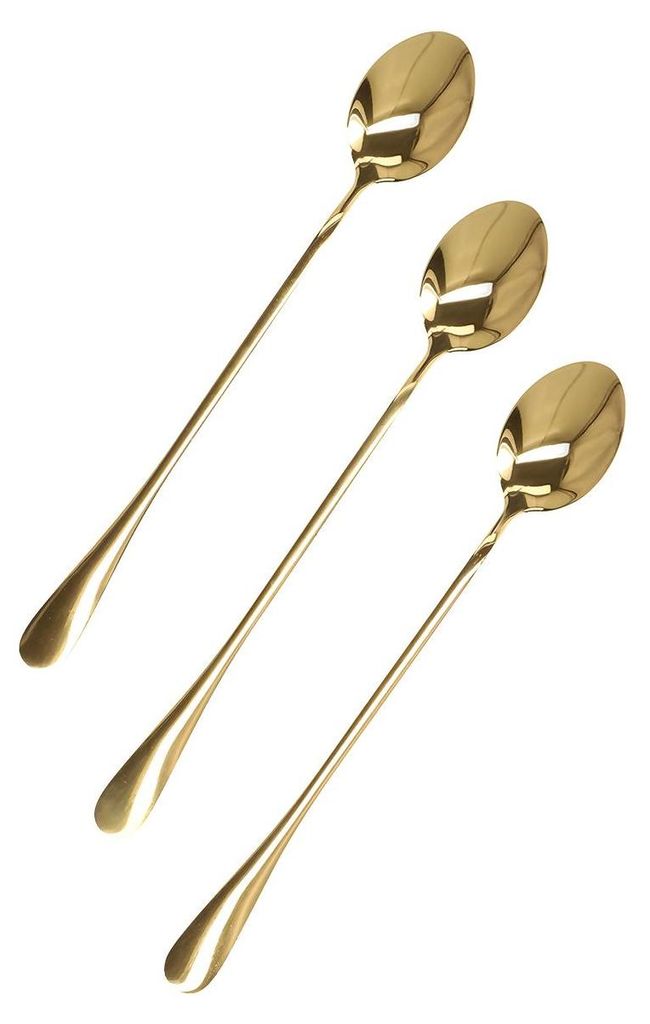 Sada lyžičiek na mlieko Homla STILO Gold, 3 ks. Obrázok produktu 