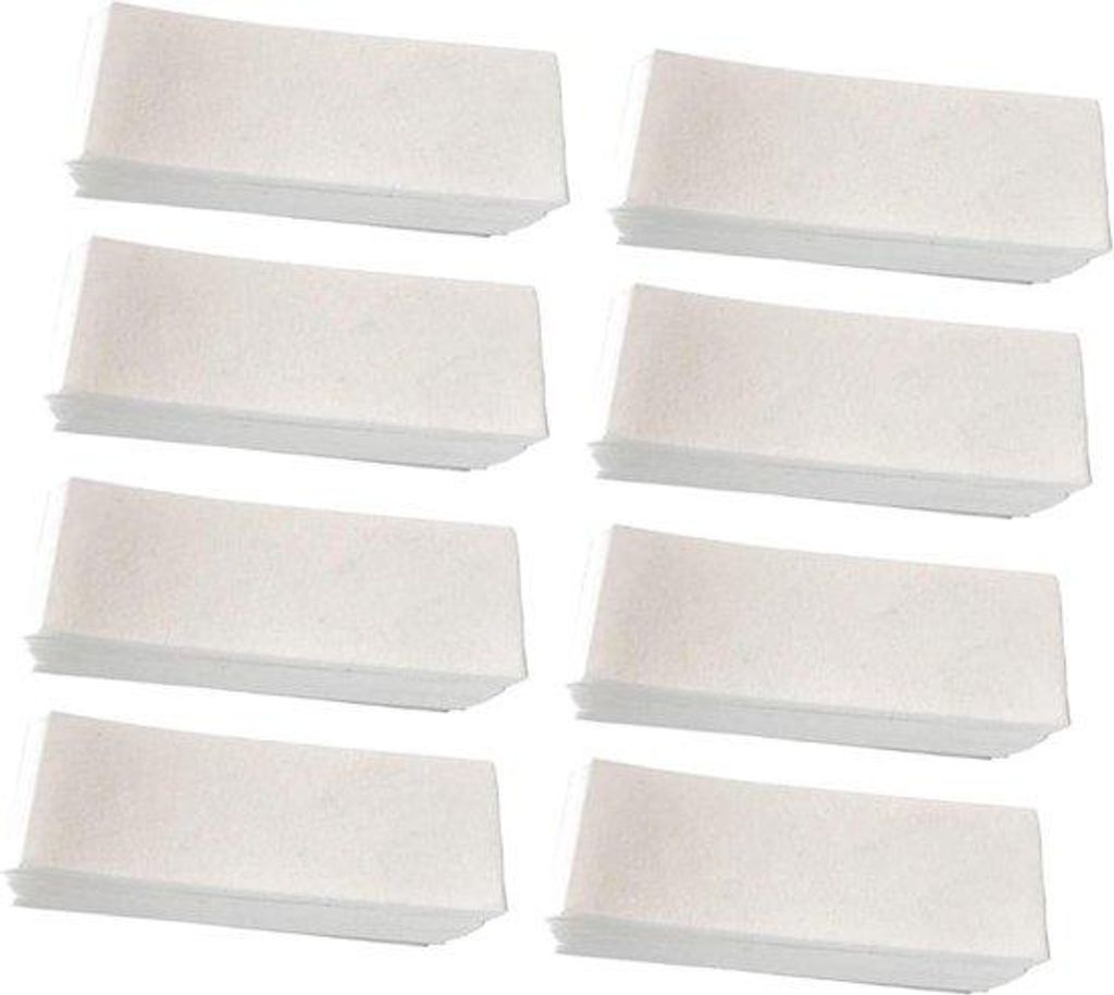Laboratorium-Kit - Absorberend Katoenpapier - Filtreerpapier - Kruis Taarttopper - Schuleinrichtung - Reinigung - Weiß.