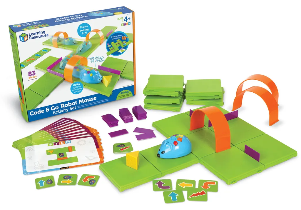 Robot éducatif programmable pour enfants - Jeu STEM apprentissage précoce