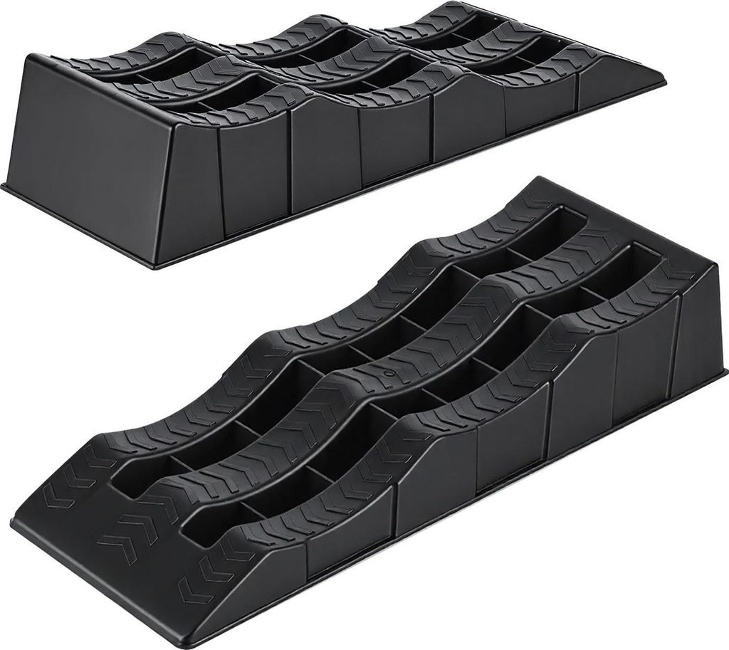 Faziango Auffahrkeile Wohnmobil 2 Stück 4 / 7 / 10 cm 3,5 t Produktbild 