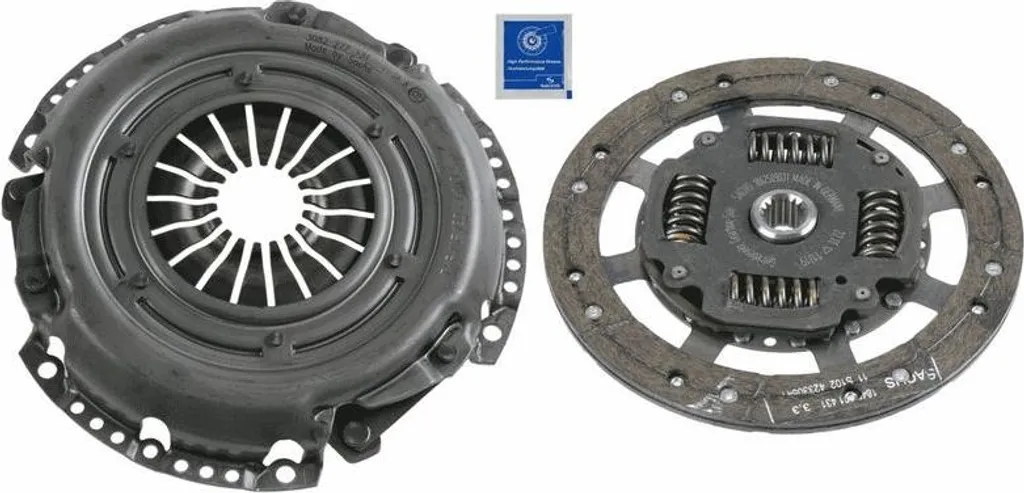 Réparer embrayage Fiesta avec le kit SACHS 3000 803 001 type d'origine