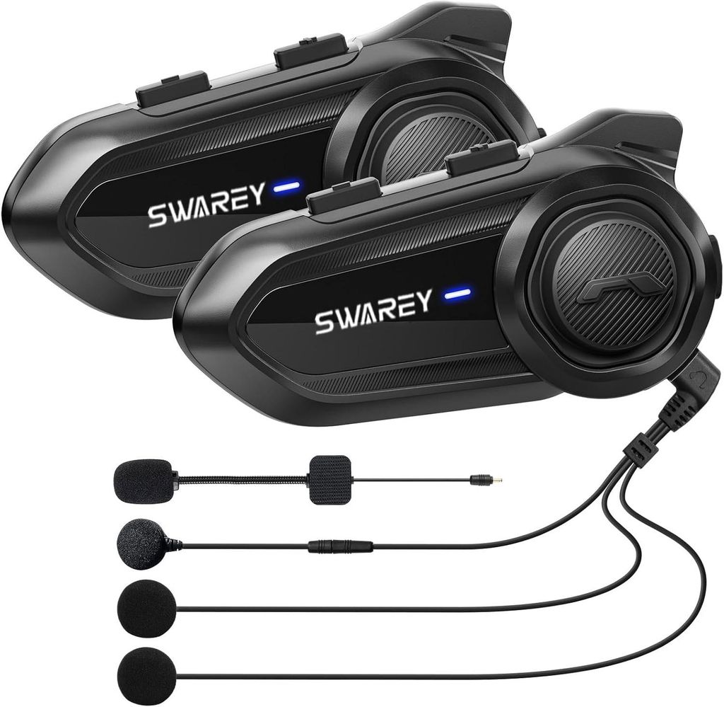 Motorrad Bluetooth Headset,Helm Kommunikationssystem,Motorrad Gegensprechanlage,Motorrad Intercom