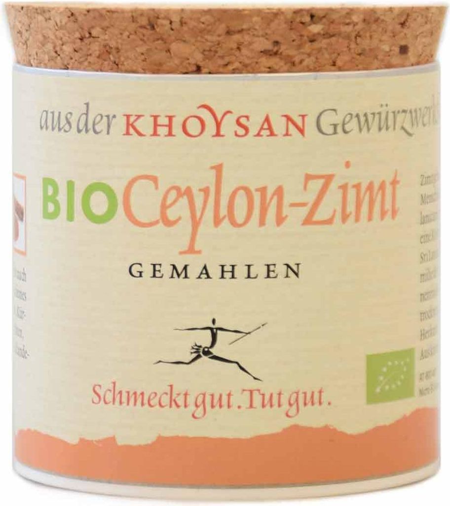 Ceylon Zimt gemahlen Würzdose 100g von Khoysan