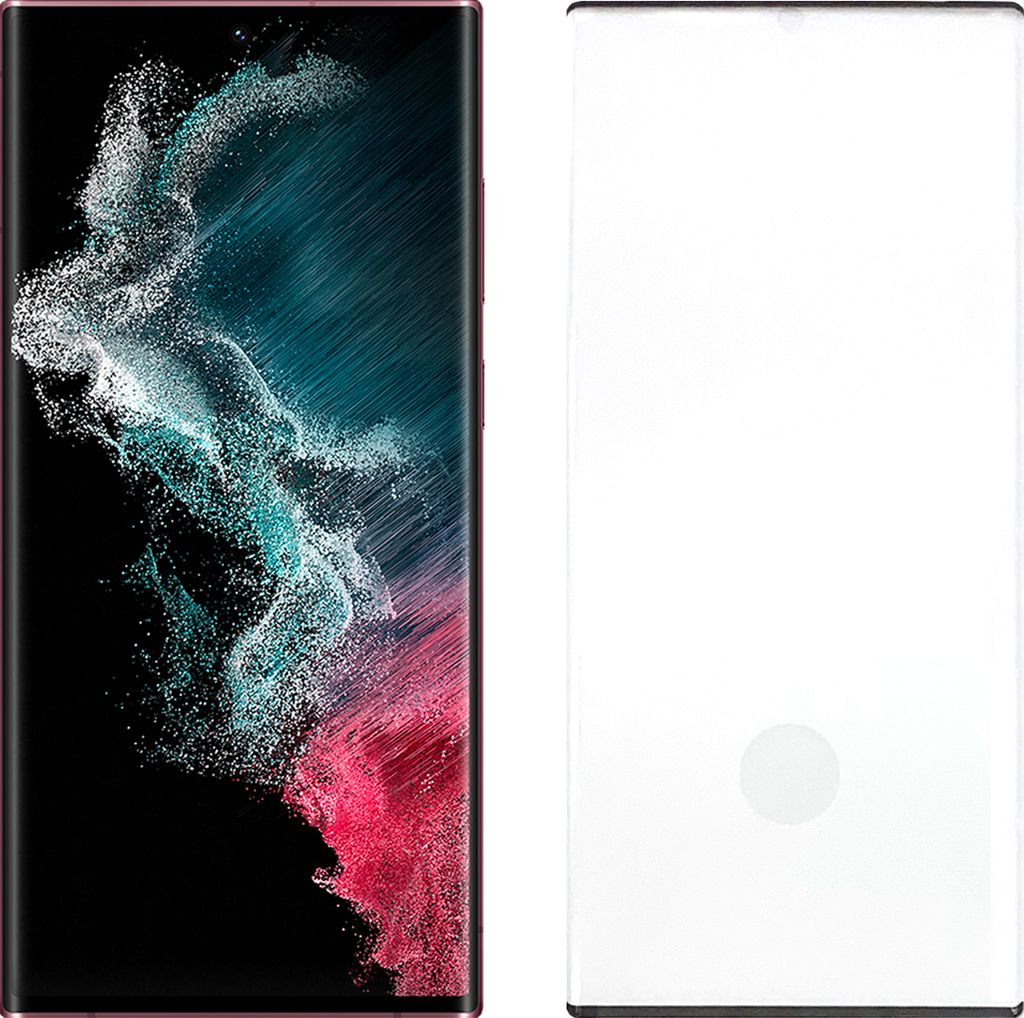 Schutzfolie für Samsung Galaxy S22 Ultra 6.8 Zoll Schutzglasfolie Glasfolie Displayfolie Displayschutz blasenfrei