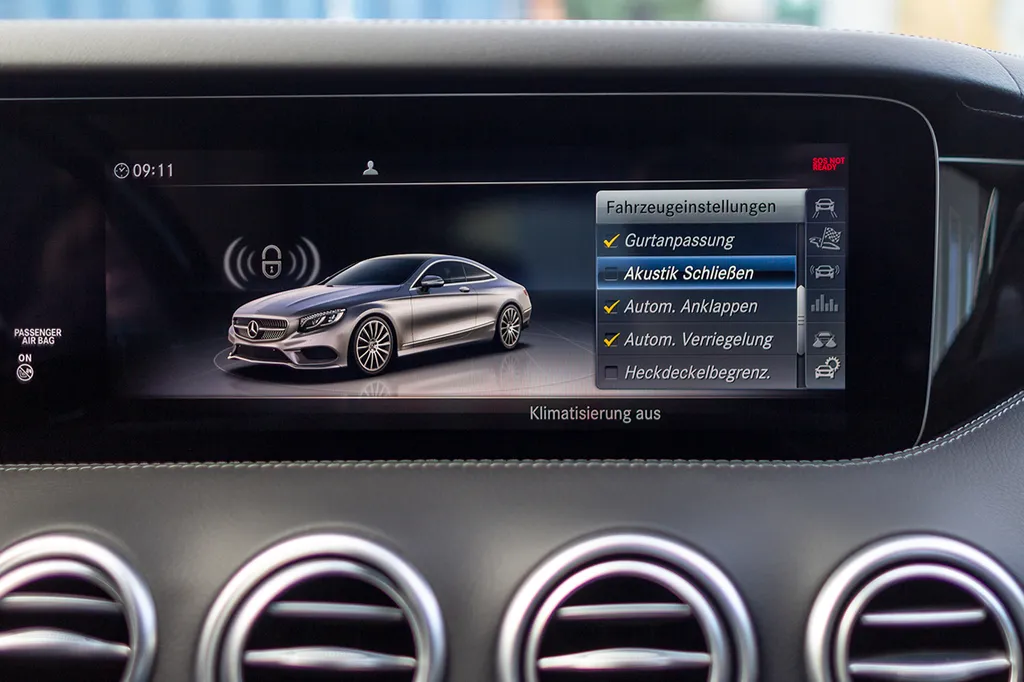 Activation fermeture acoustique Mercedes : dongle de codage rapide