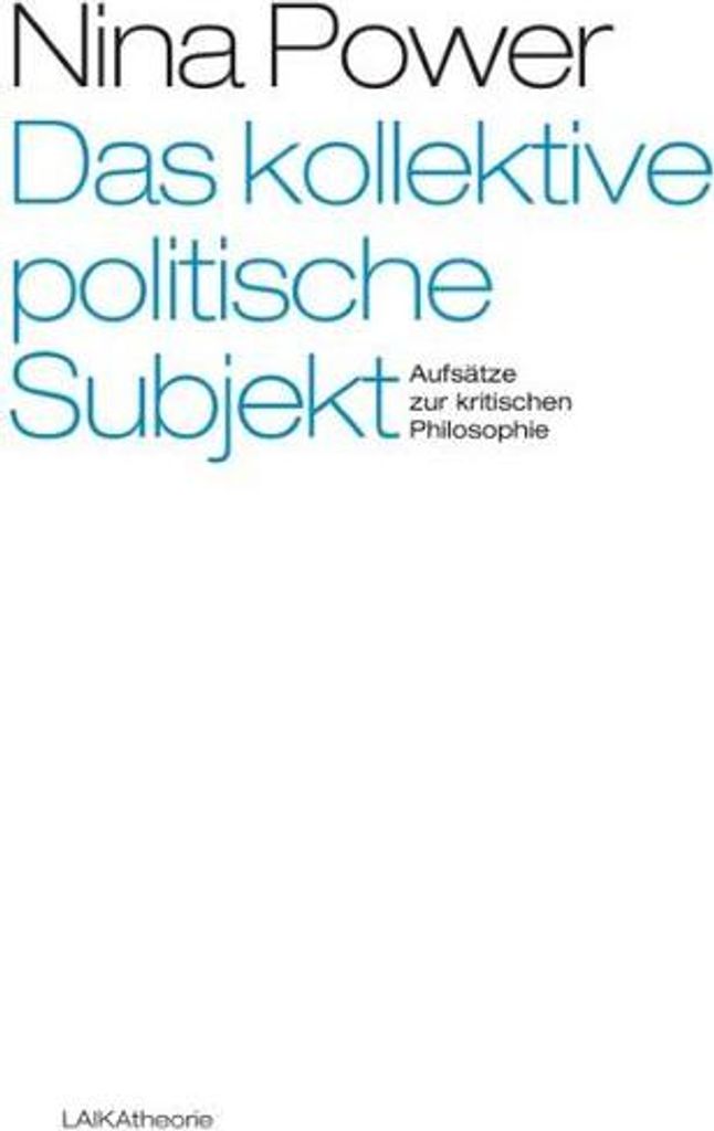 Das kollektive politische Subjekt