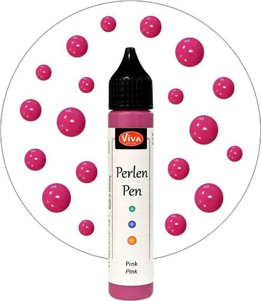VIVA DECOR - Perlen Pen - flüssige Perlen - Pink 417