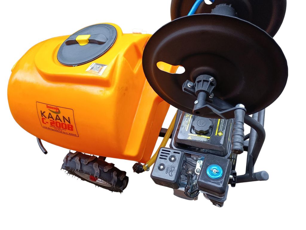 Opryskiwacz taczkowy spalinowy 200 L PRO + wąż 50m + lanca Zdjęcie produktu 