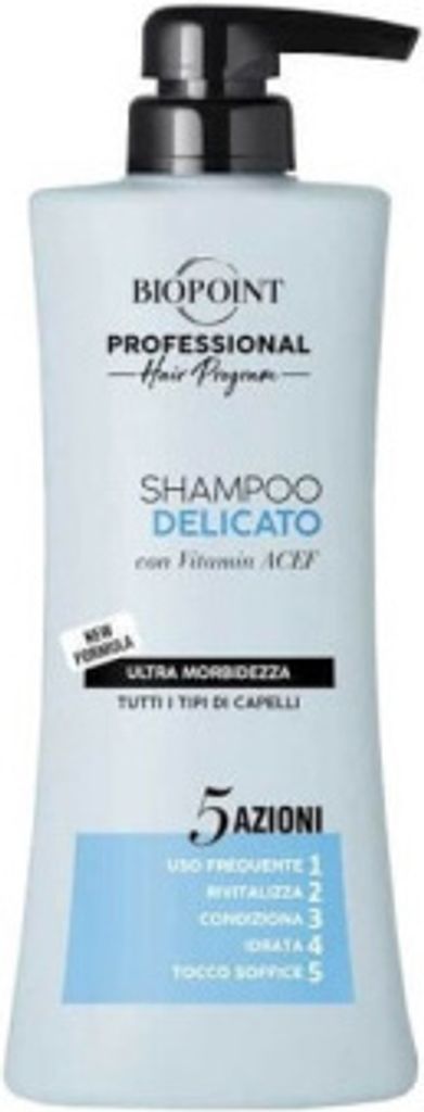 Biopoint PV02221, 400 ml, Shampoo, Professionell, Frauen, Alle Haare, Alle Farben