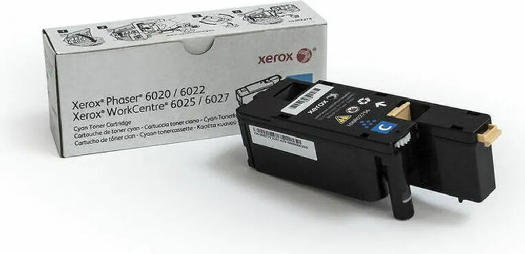 Toner Xerox 106R02756 cyan pour imprimer vos rapports professionnels