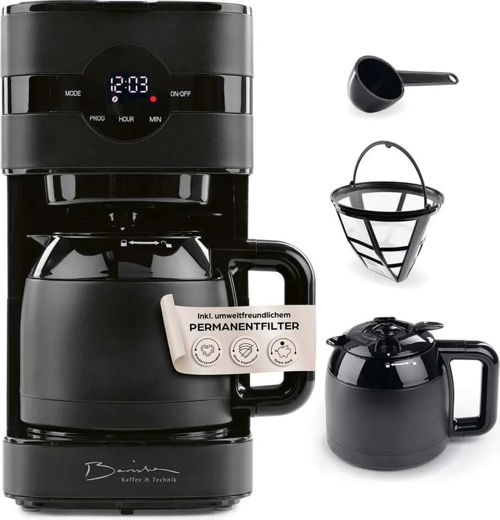 Macchina Barista Touch Iso: Caraffa Termica e Timer Digitale LED