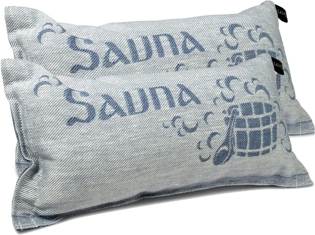 2x Original JOKIPIIN Saunakissen Recycle ''SAUNIEREN'' Produktbild 