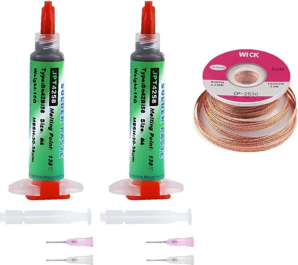 Flussmittel Löten 2 x 20 g No-Clean Bleifreies Kolophonium Produktbild 
