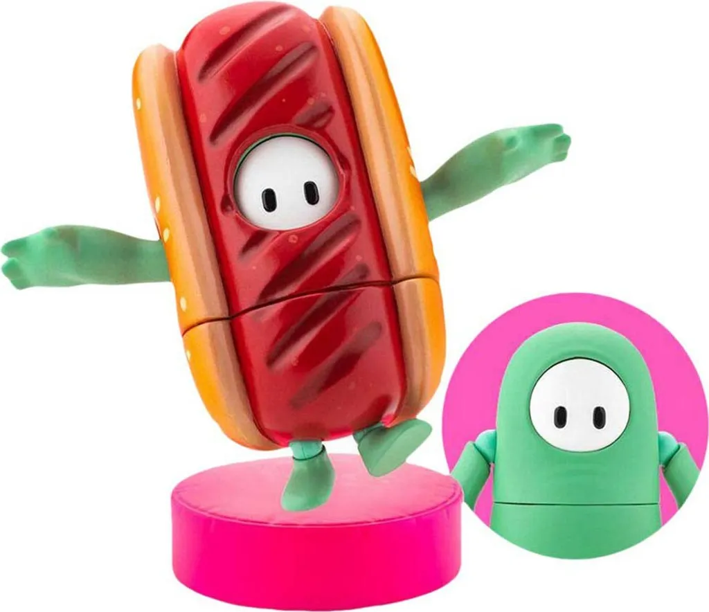 Figurine articulée Fall Guys 8 cm avec costumes interchangeables