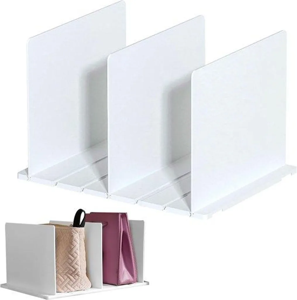Lot de 4 boîtes de rangement textile pour tiroirs et placards de chambre