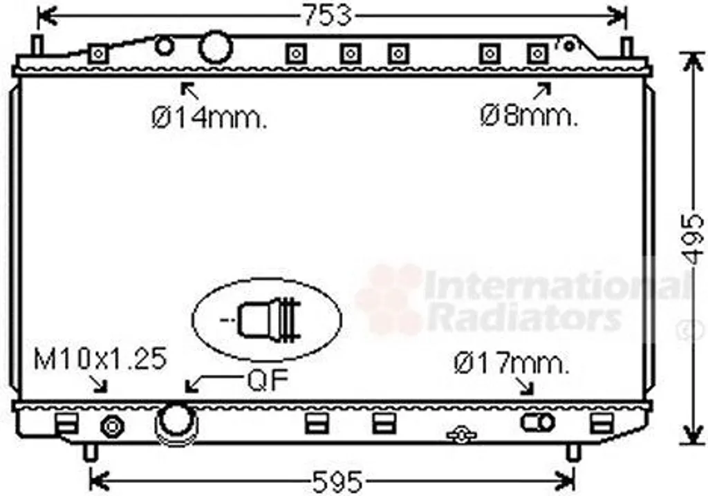 Remplacer le Radiateur d'Eau de votre HONDA ACCORD VIII 25002300 Neuf