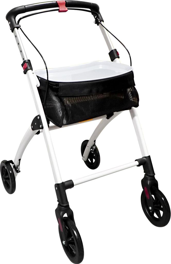 Ridder Indoor-Rollator / Wohnraumrollator Pit  weiß Produktbild 