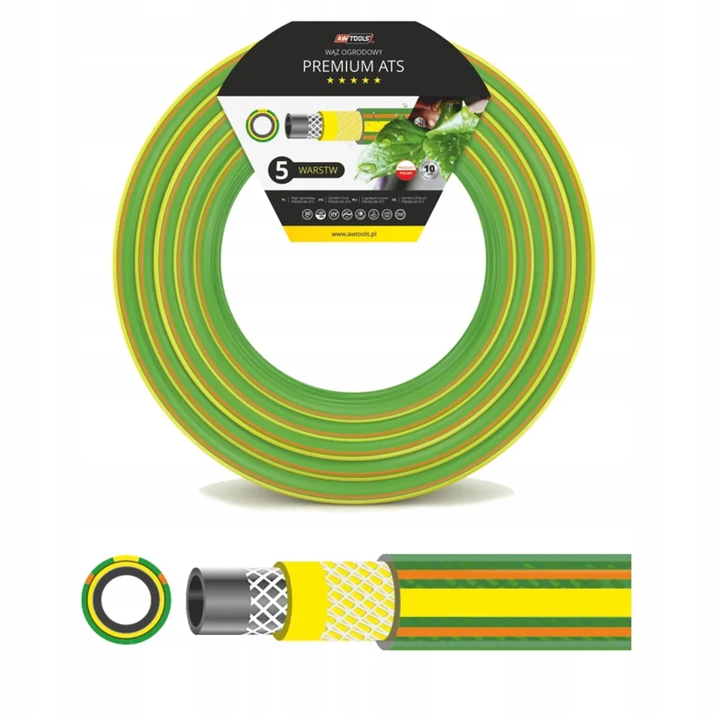 Tuyau d'Arrosage 25M Tuyau d'Eau Flexible 3/4 pour Jardin et Cour