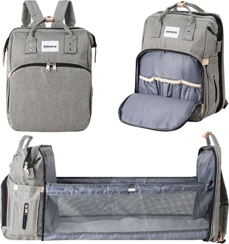 Barmøya Wickelrucksack 2-in-1 Rucksack & Wickelablage - Produktbild 