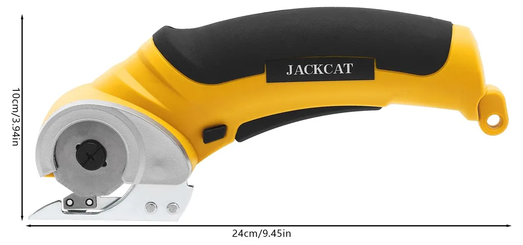 Cisaille universelle électrique rotative pour tissus cuir et carton - 4