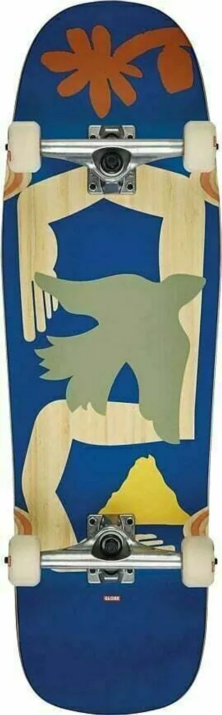Skateboard complet Globe Huntsman ludique en bambou durable et souple