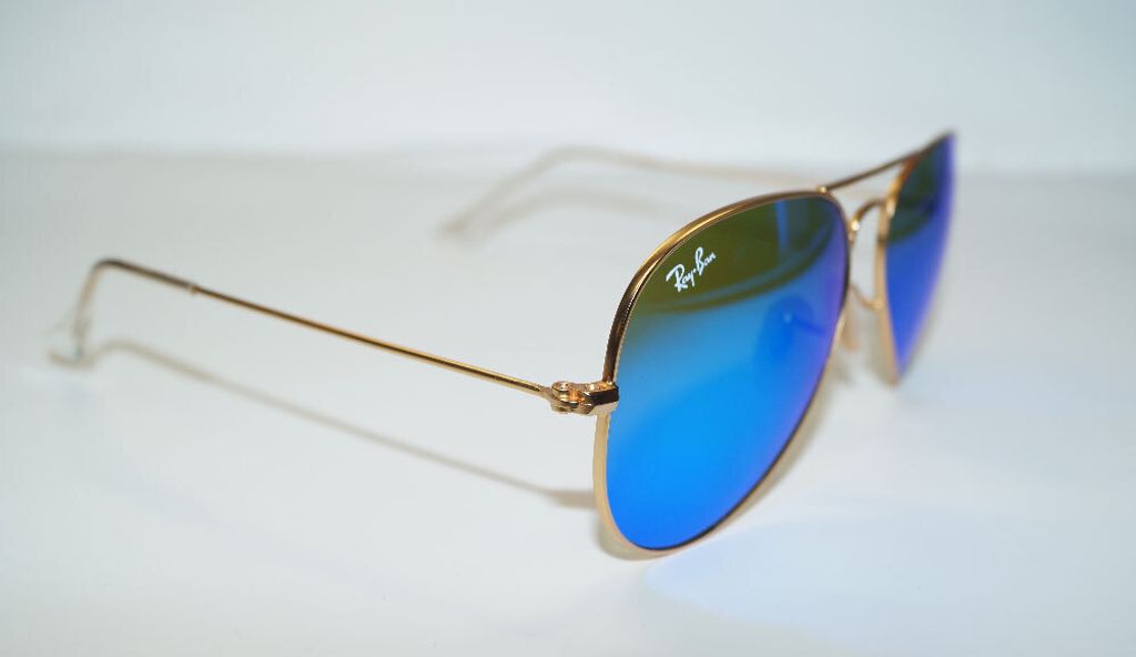 Product shot of sunglasses on a white background.