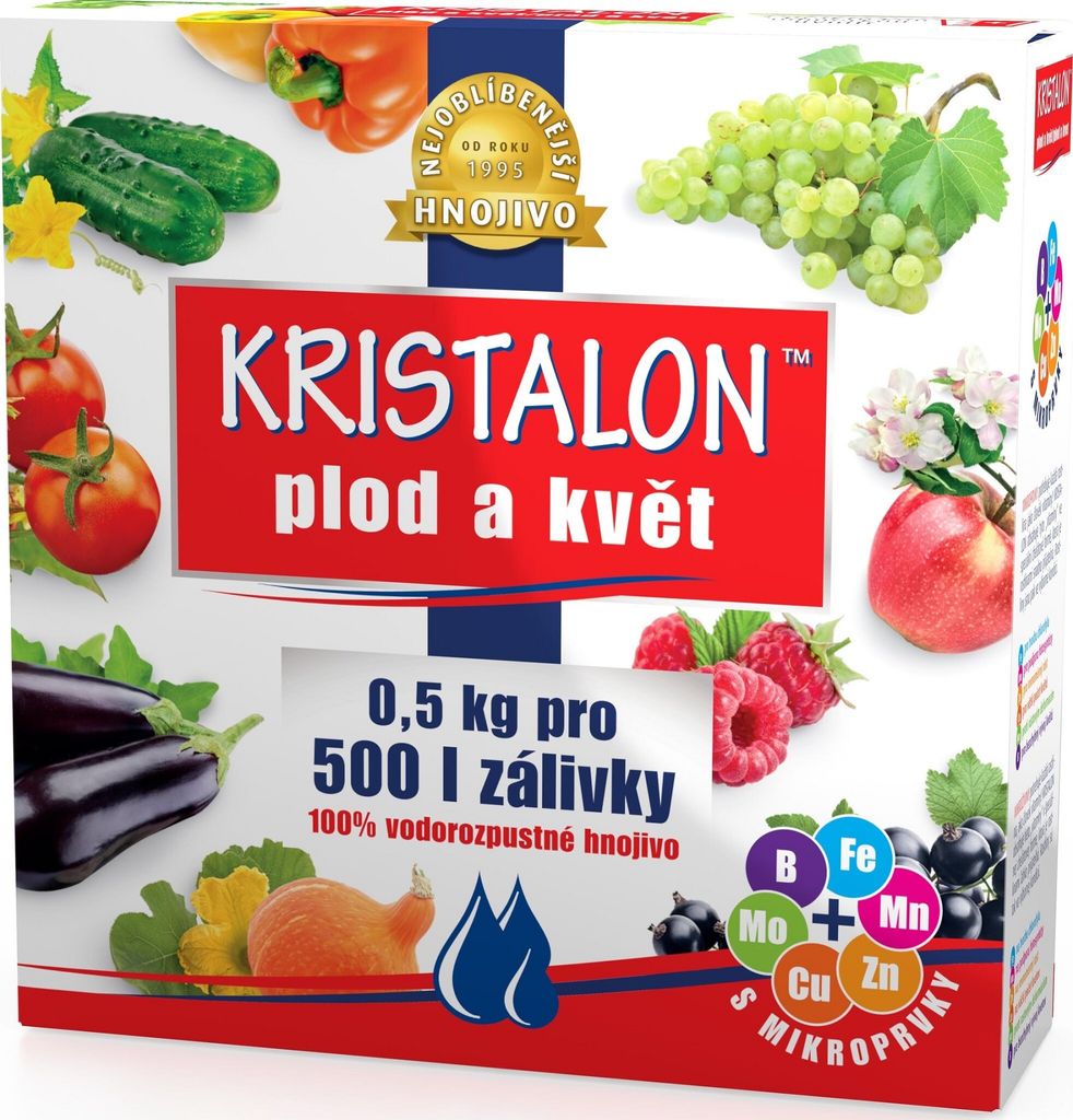 Agro Kristalon Plod a květ 0.5 kg Immagine del prodotto 