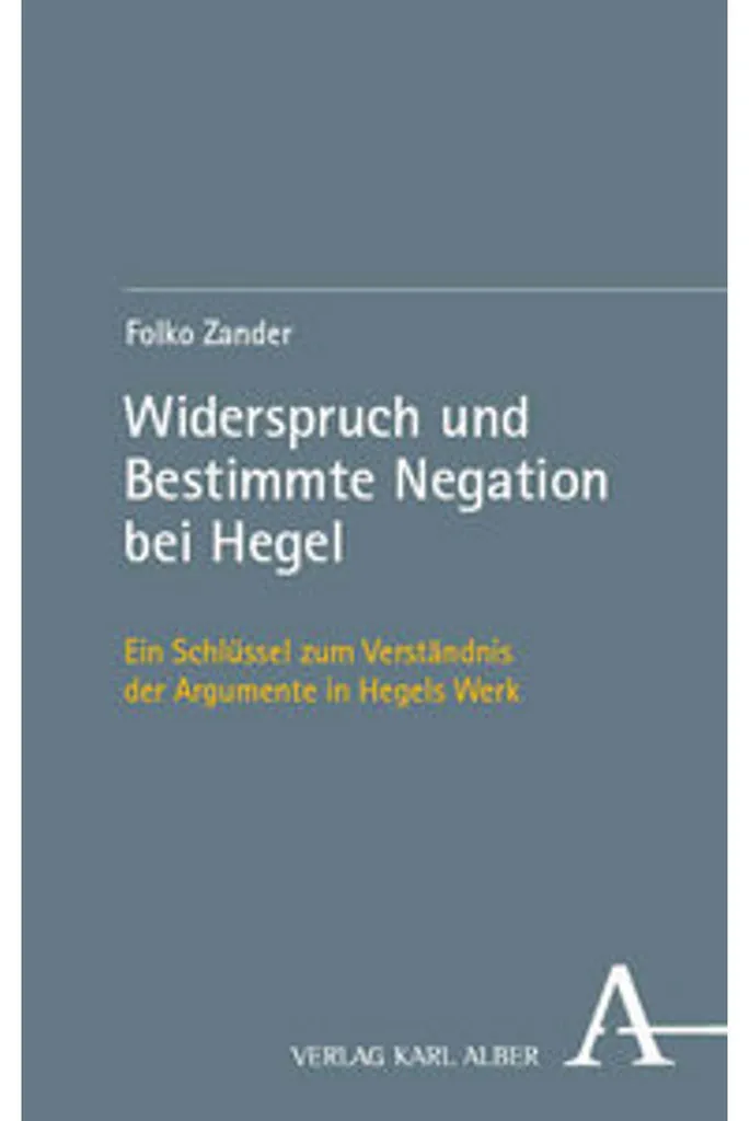 Décrypter Hegel : Widerspruch und Bestimmte Negation - Solution pour Étudiants