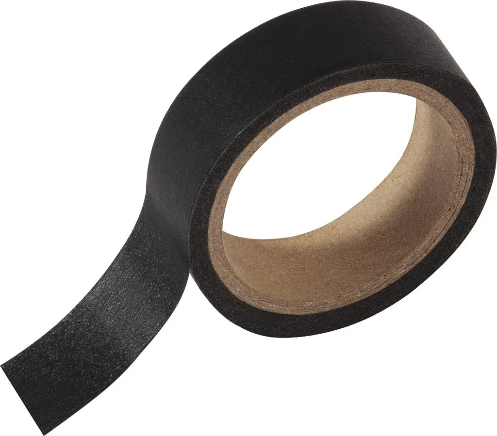 Nastro Adesivo Sigel BA220 Nero per Kanban e Scrum | 10mm x 16m