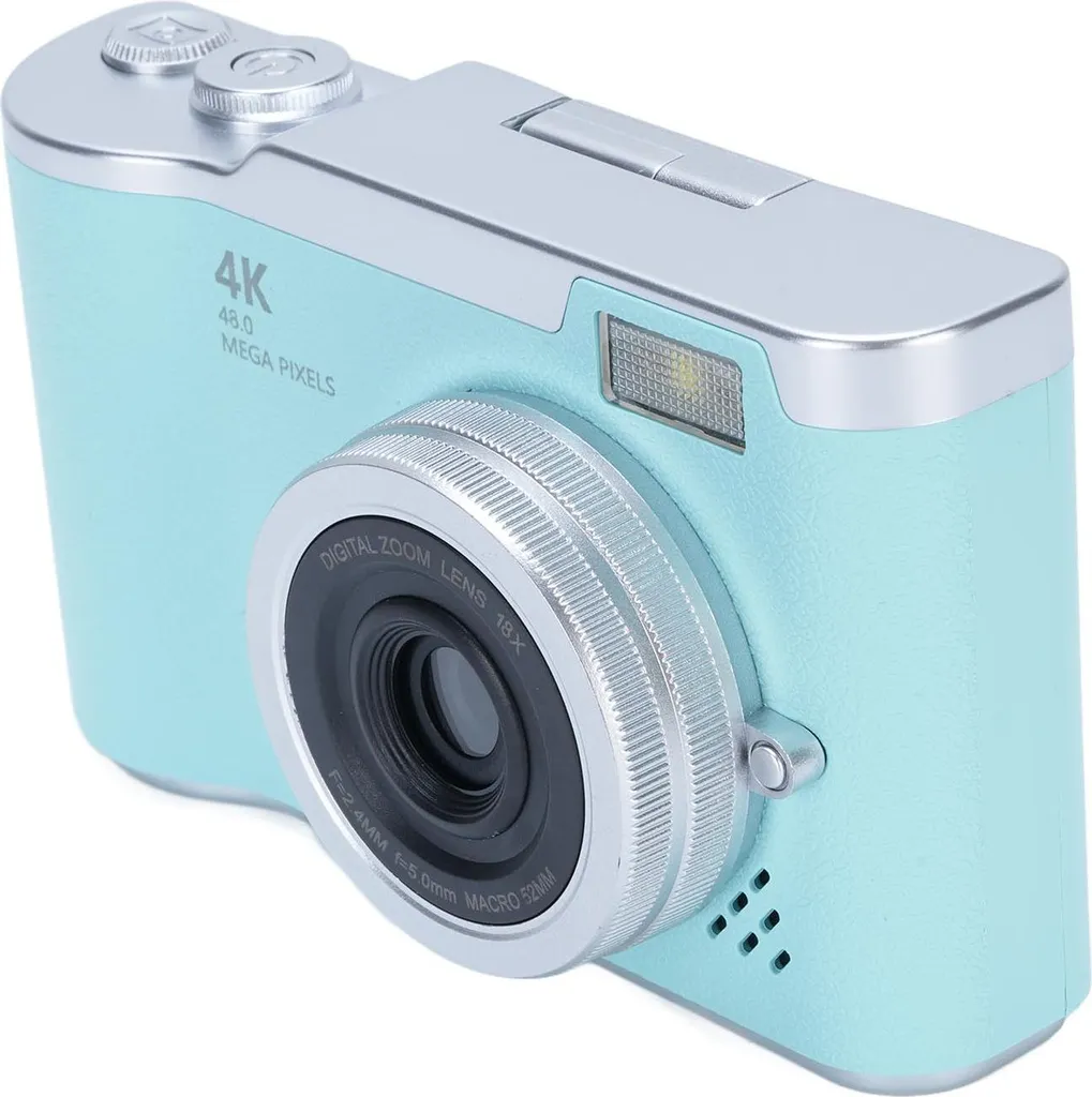 Appareil photo numérique simple d'utilisation 48 MP - Écran 2,4" vert