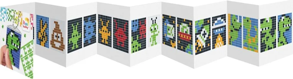Pixelhobby Porte-clefs Pixel 3pcs - Kit de Création Loisirs Créatifs