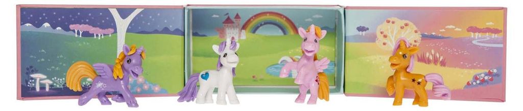 Set da gioco Selecta con mandria di unicorni e personaggi Immagine del prodotto 