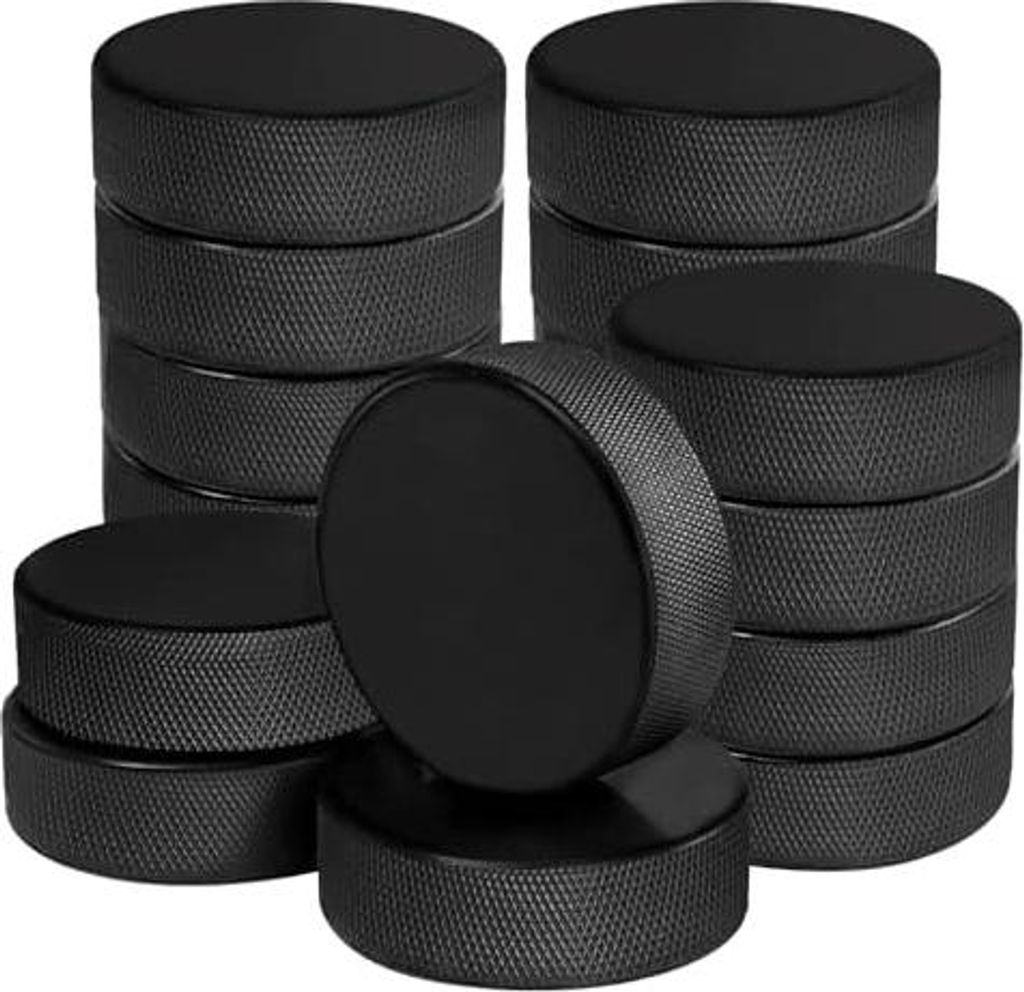 Tebery 18 Stück Eishockey Puck Classic für Erwachsene