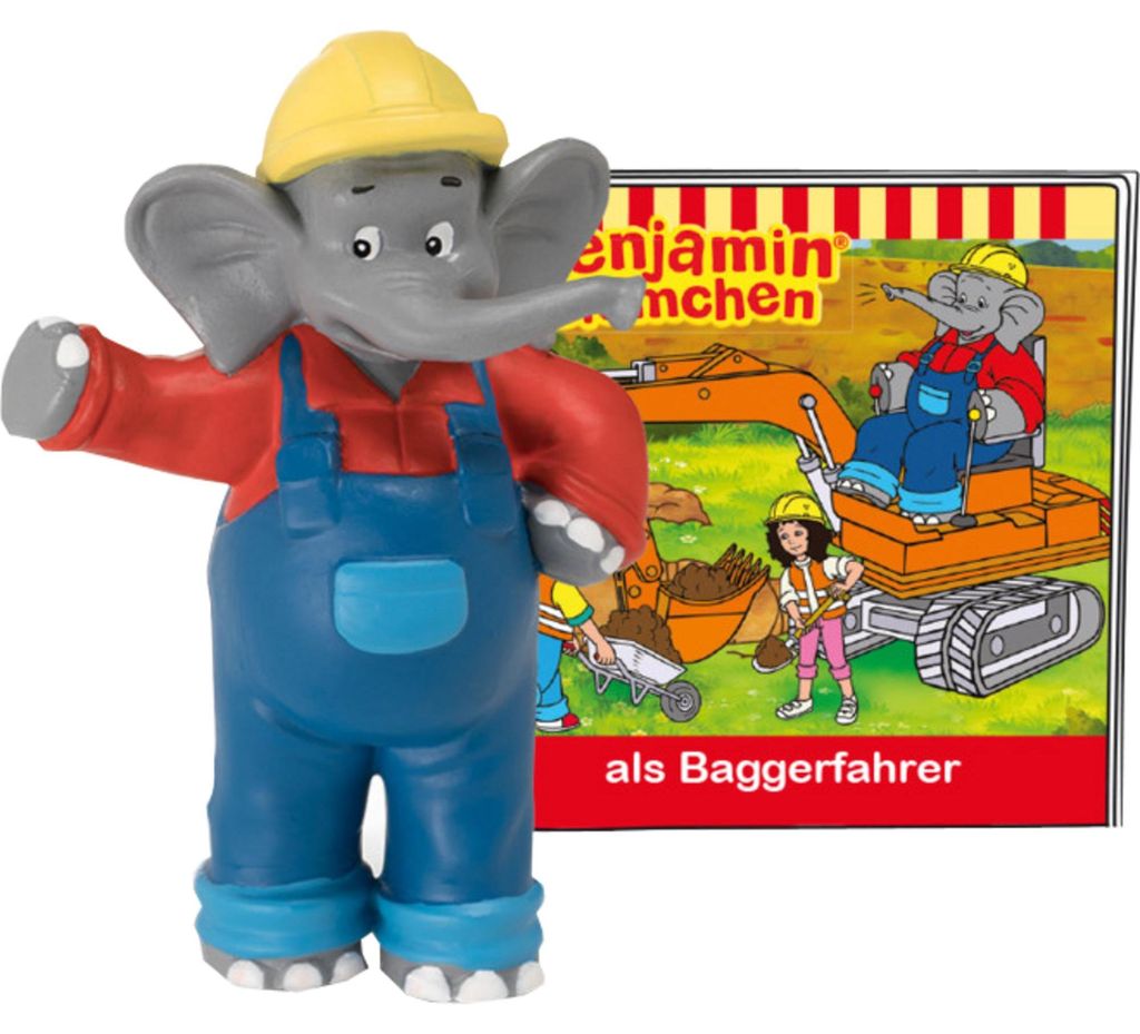 tonies Benjamin als Baggerfahrer, Spielfigur, (Hörspiel) Produktbild 
