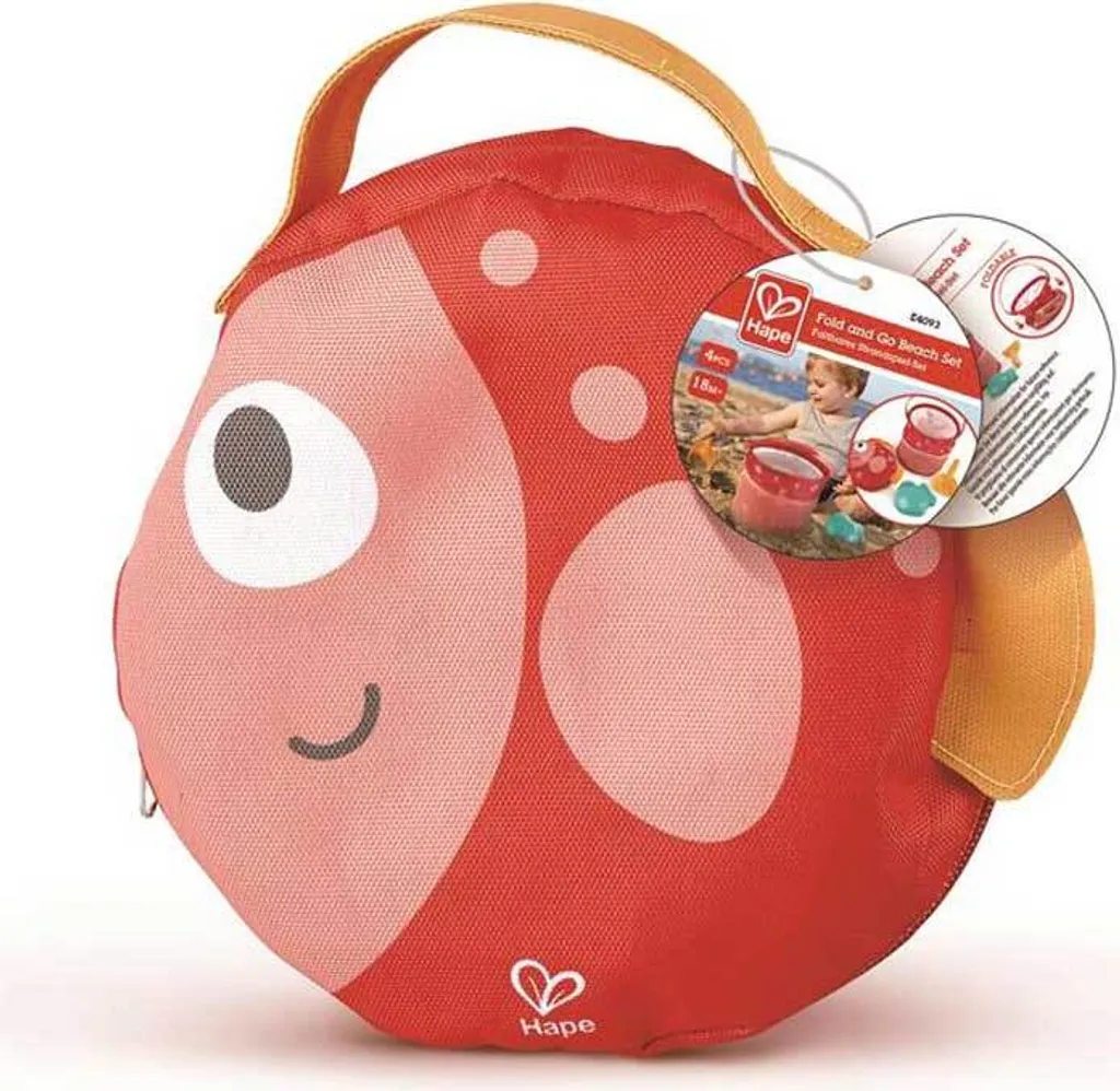 Set de jeu de plage Hape pour vacances - Kit de sable compact voyage
