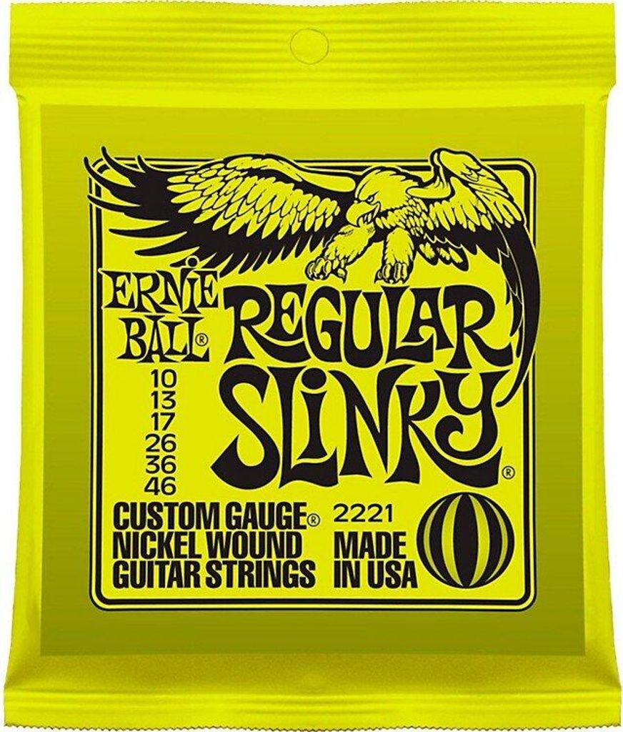 Ernie Ball P02221, Gitara, Stal, Prąd elektryczny, 6 szt. Zdjęcie produktu 