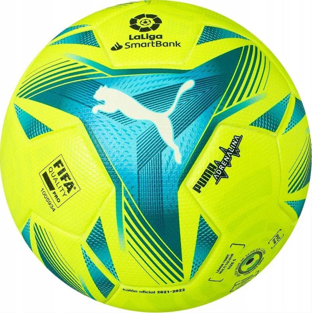 Puma Football Laliga 2 Adrenalina Fifa Quality Pro Ball Gelb