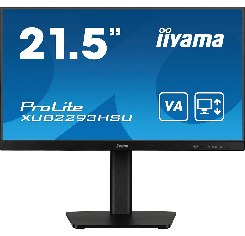 Iiyama ProLite XUB2293HSU-B7 Écran LED 21.5" Full HD avec Pied Ajustable