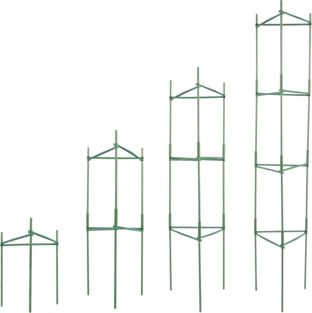 Supports pour Plants de Tomates 122 cm - Kit de 6 Tuteurs Verticaux XL