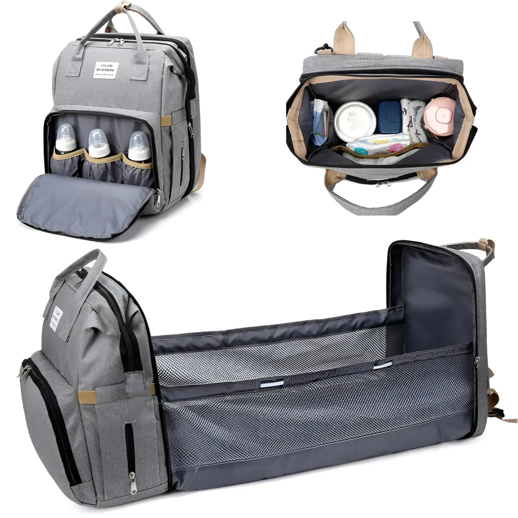 Mummy Bag 5 in 1: Sistema Integrato Organizzazione Neonato