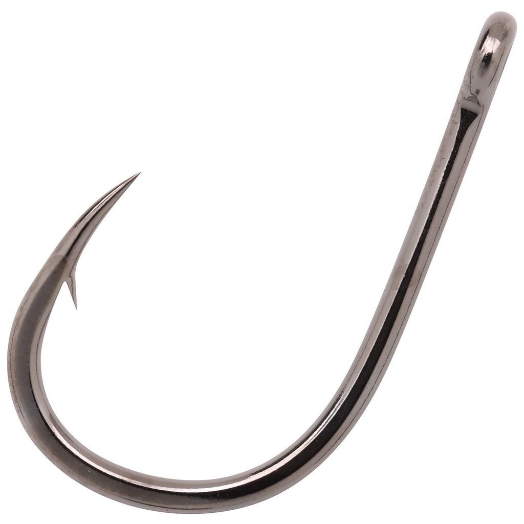 Gamakatsu SW Live Bait Light Wire NS Black Haken, Größe/Packungsinhalt:Gr. 1 / 6 Stück